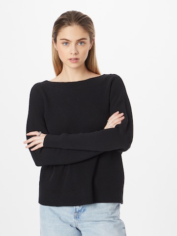 Pull-over NU-IN en noir : devant