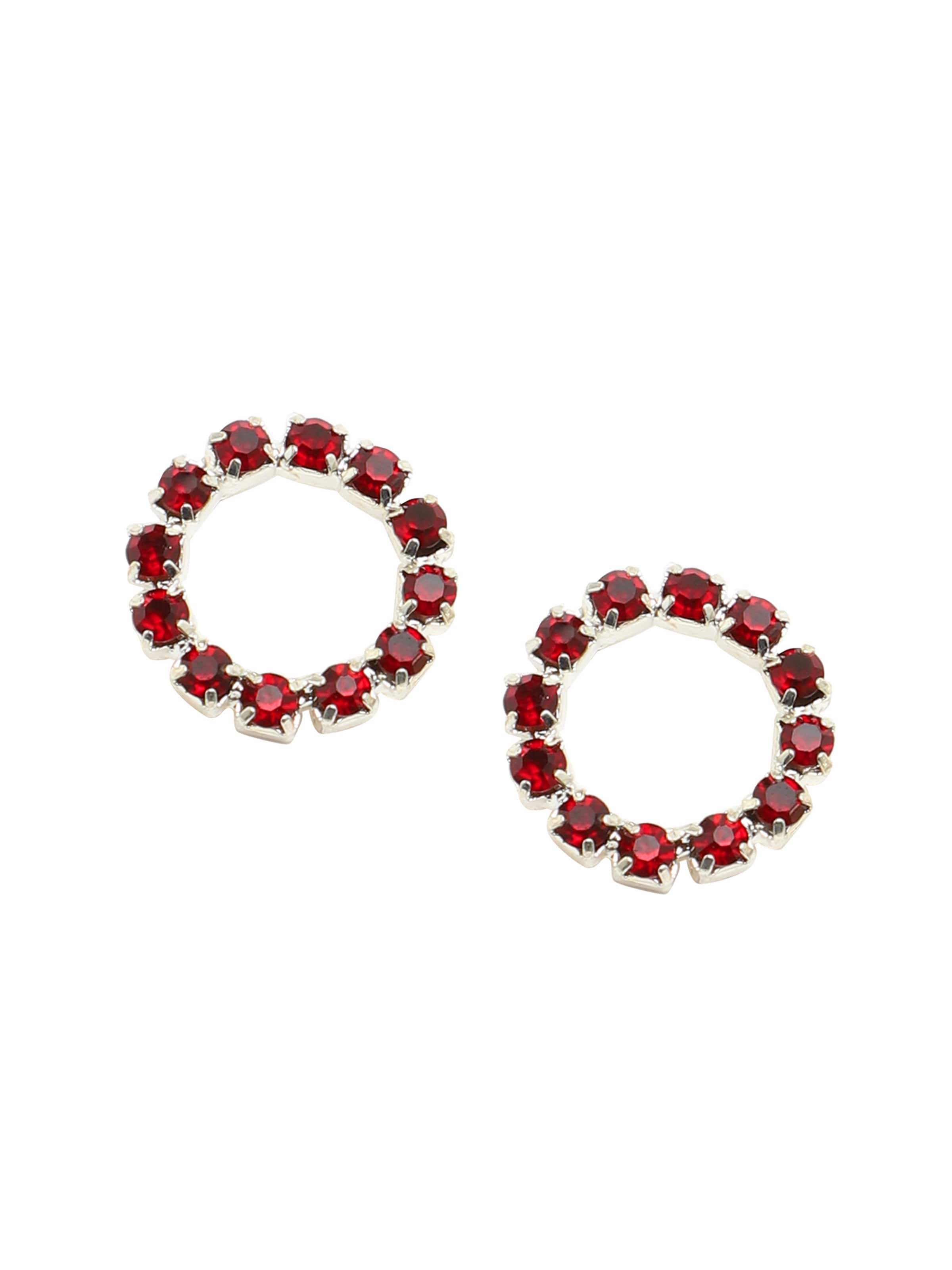 SOHI Uhani 'Adwita' | rdeča barva: sprednja stran