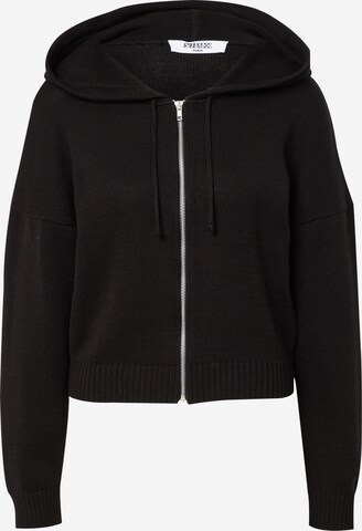 SHYX Sweat jacket 'Kitty' in Black: front