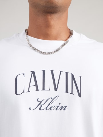 Calvin Klein Jeans Μπλουζάκι σε λευκό