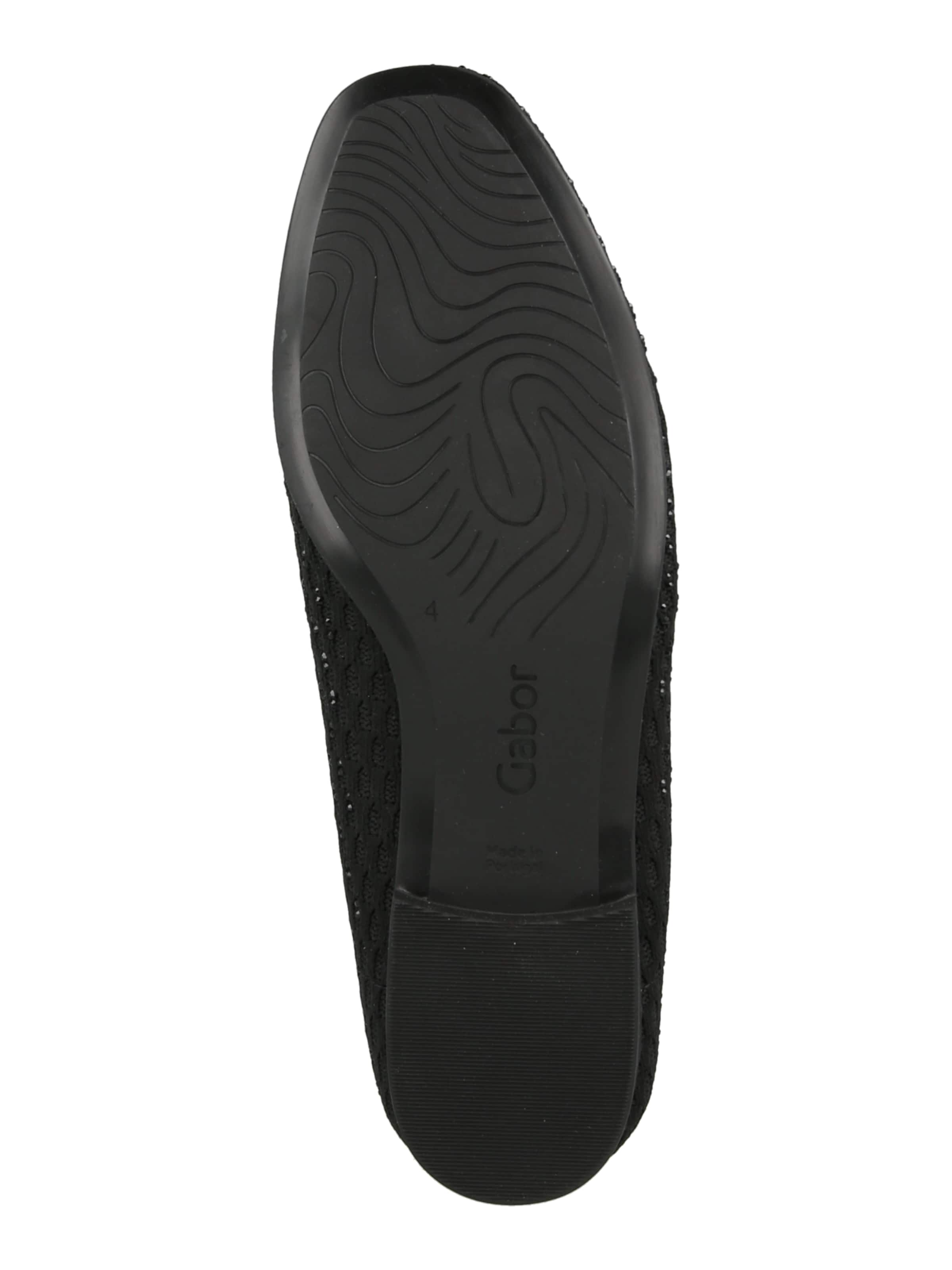 GABOR Házicipő - fekete