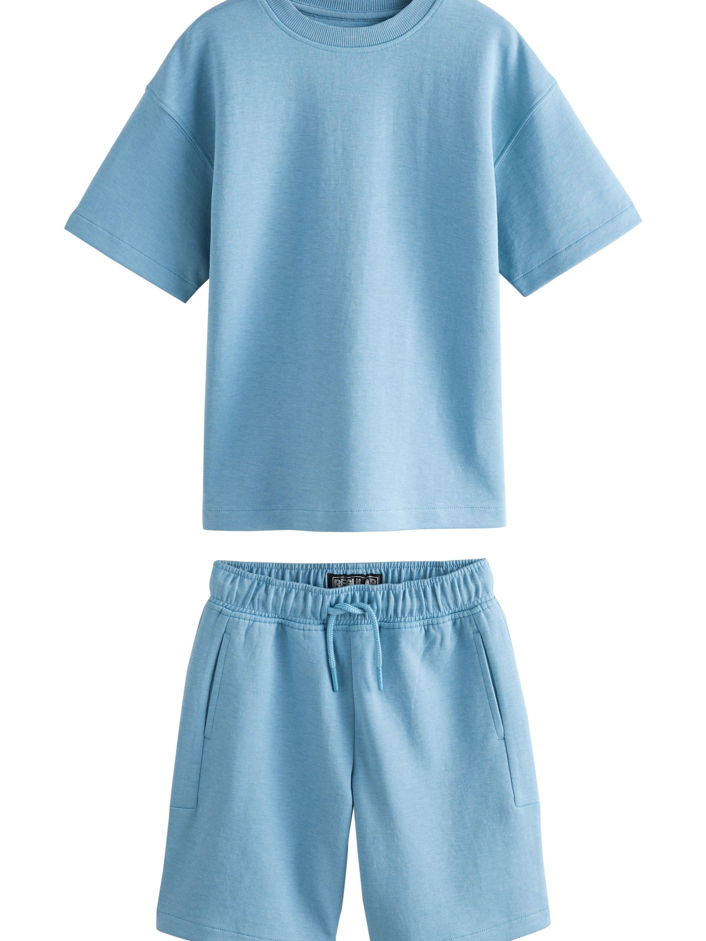 Next Komplet | modra barva: sprednja stran