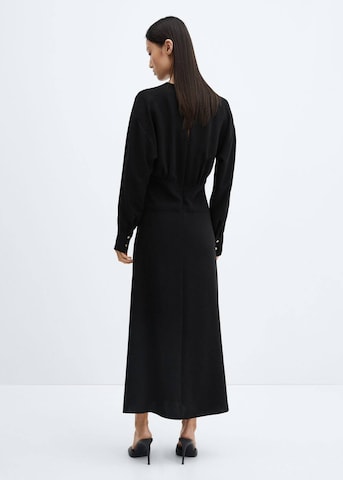 MANGO Šaty 'Erin' – černá