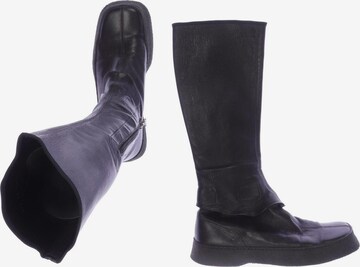 JIL SANDER Dress Boots in 37 in Black: front
