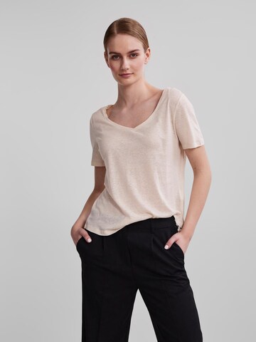 T-shirt 'Phoebe' PIECES en gris : devant