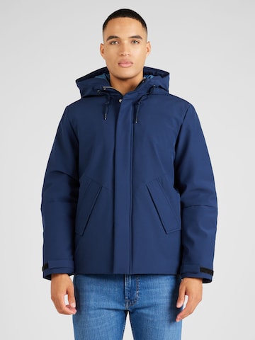 Veste d’hiver BLEND en bleu : devant