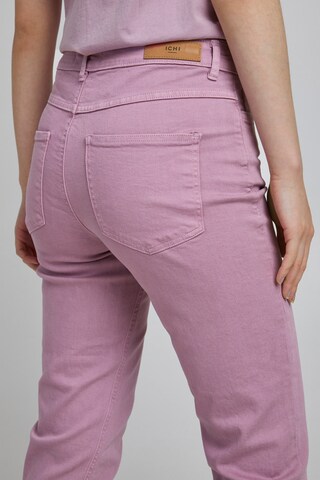 ICHI Regular Jeans 'PENNY' in Lila