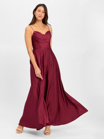 Laona Kleid in Rot: Vorderseite