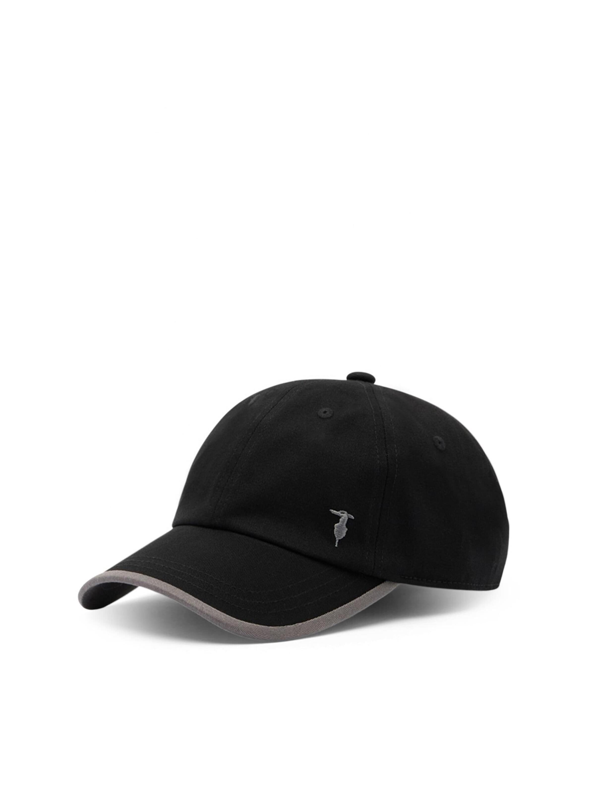 Casquette Trussardi en noir : devant