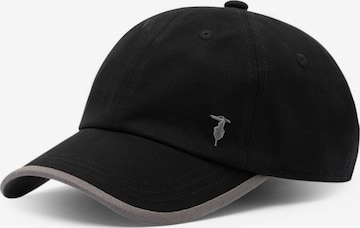 Casquette Trussardi en noir : devant