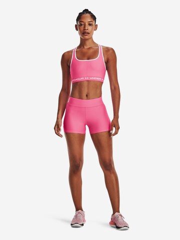 UNDER ARMOUR Skinny Sports trousers in Pink