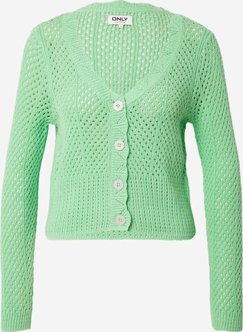 ONLY Cardigan 'Roselia' i grøn: forside