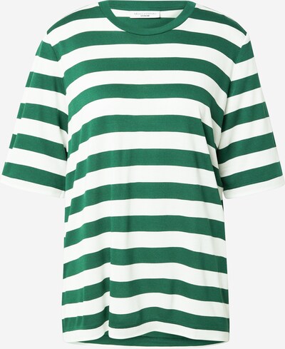 Marc O'Polo DENIM T-Shirt in grasgrün / naturweiß, Produktansicht