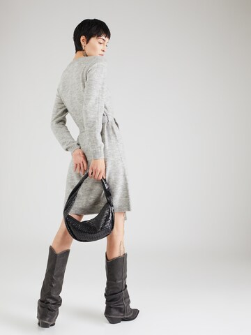 PIECES Knit dress 'Juliana' in Grey