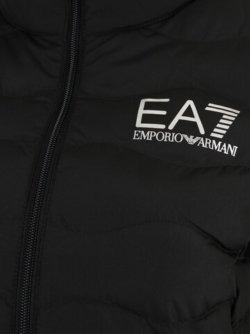 EA7 Emporio Armani Winterjas in Zwart