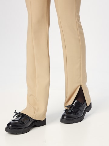 Calvin Klein Jeans Slimfit Spodnie w kolorze beżowy
