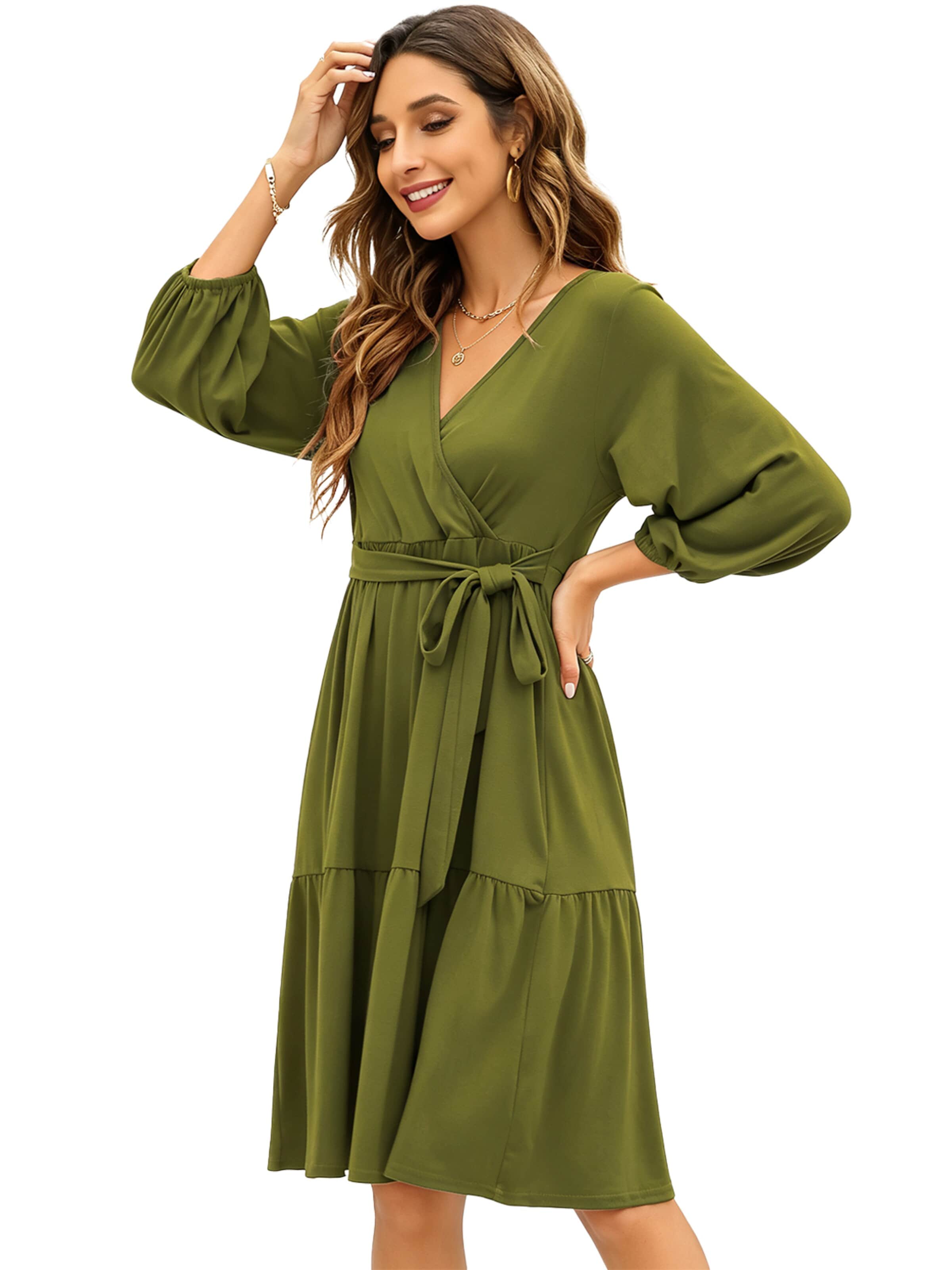 KoJooin Dress in Green