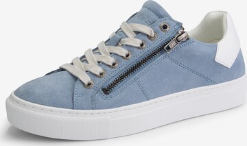 NoGRZ Sneakers laag 'C.Crane' in Blauw: voorkant