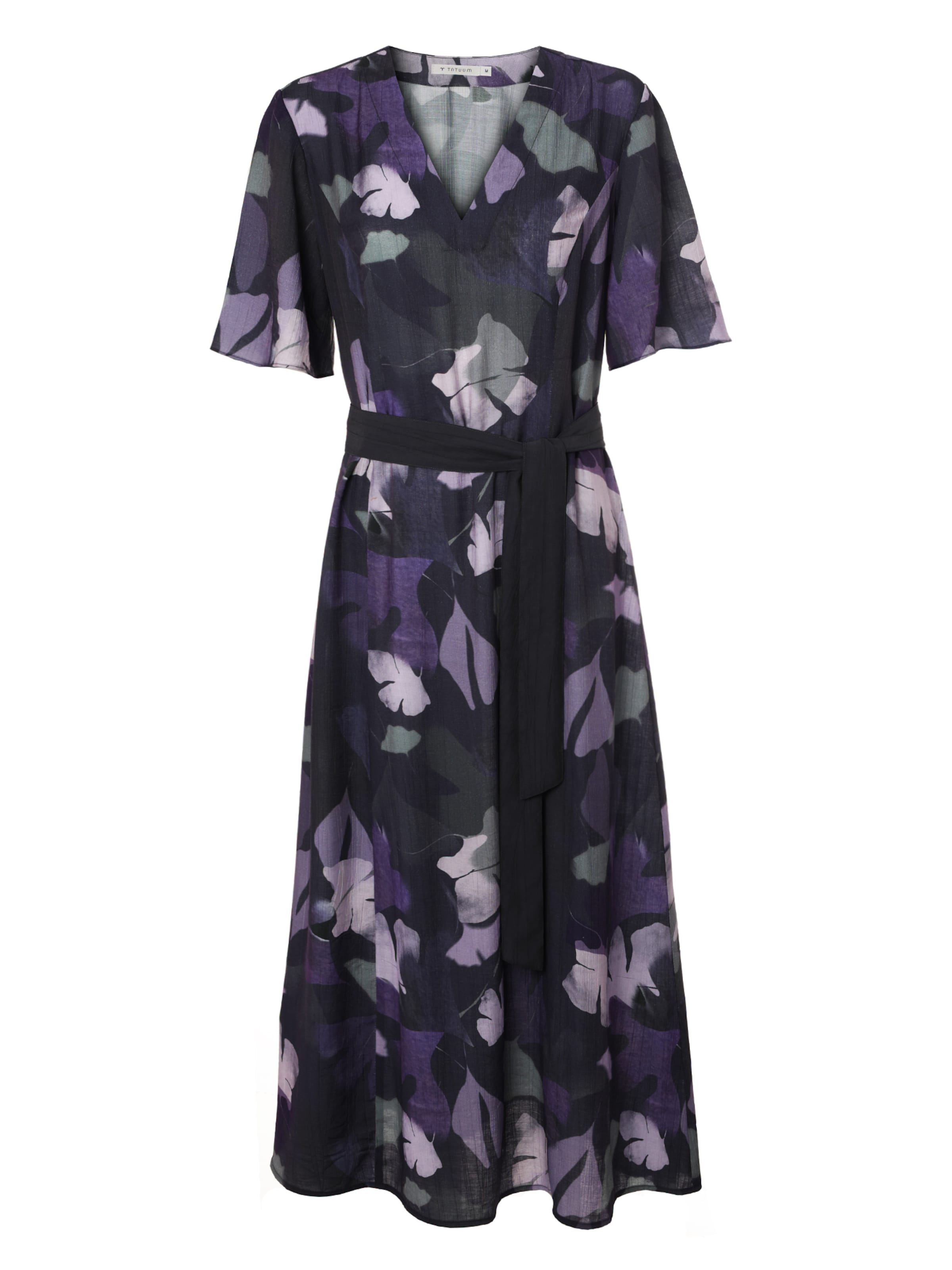 Rochie 'TAVIS' de la TATUUM pe negru: față