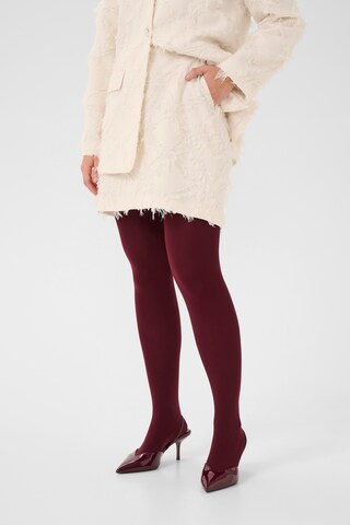 Jupe 'CUhairy' CULTURE en beige : devant