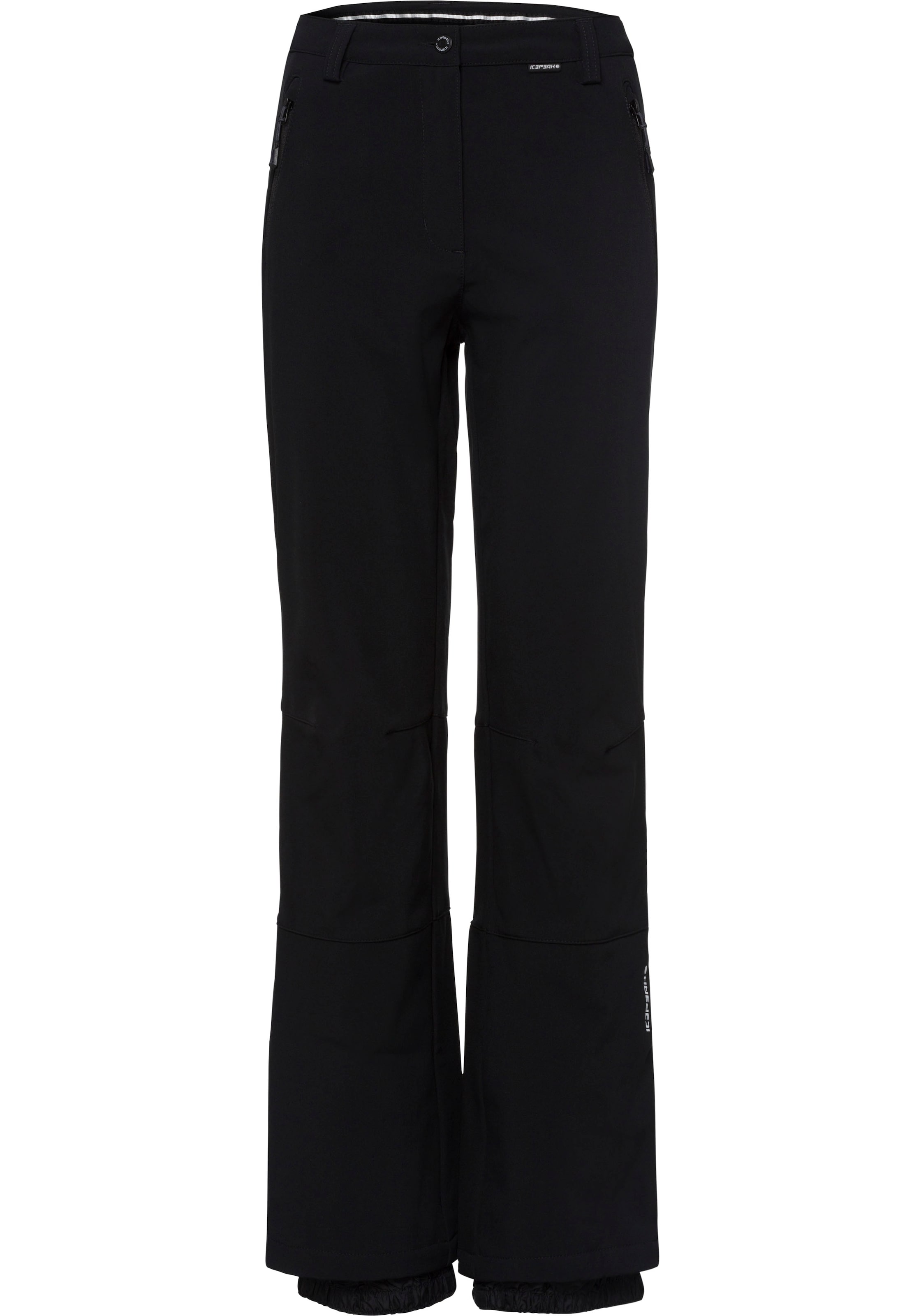 ICEPEAK - regular Pantalón deportivo 'FRECHEN' en negro