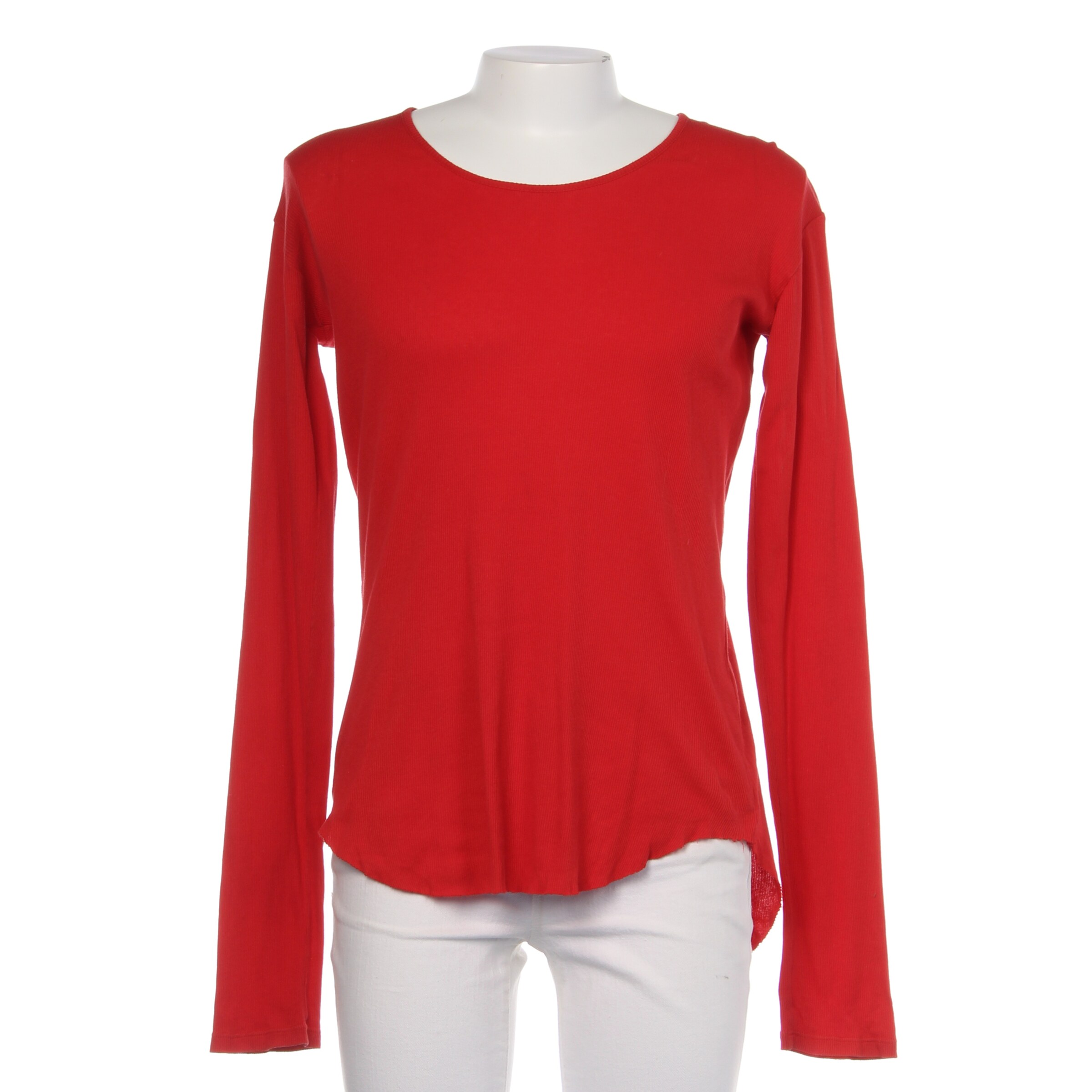 Balmain Freizeithemd / Shirt / Polohemd langarm in XL in rot, Produktansicht