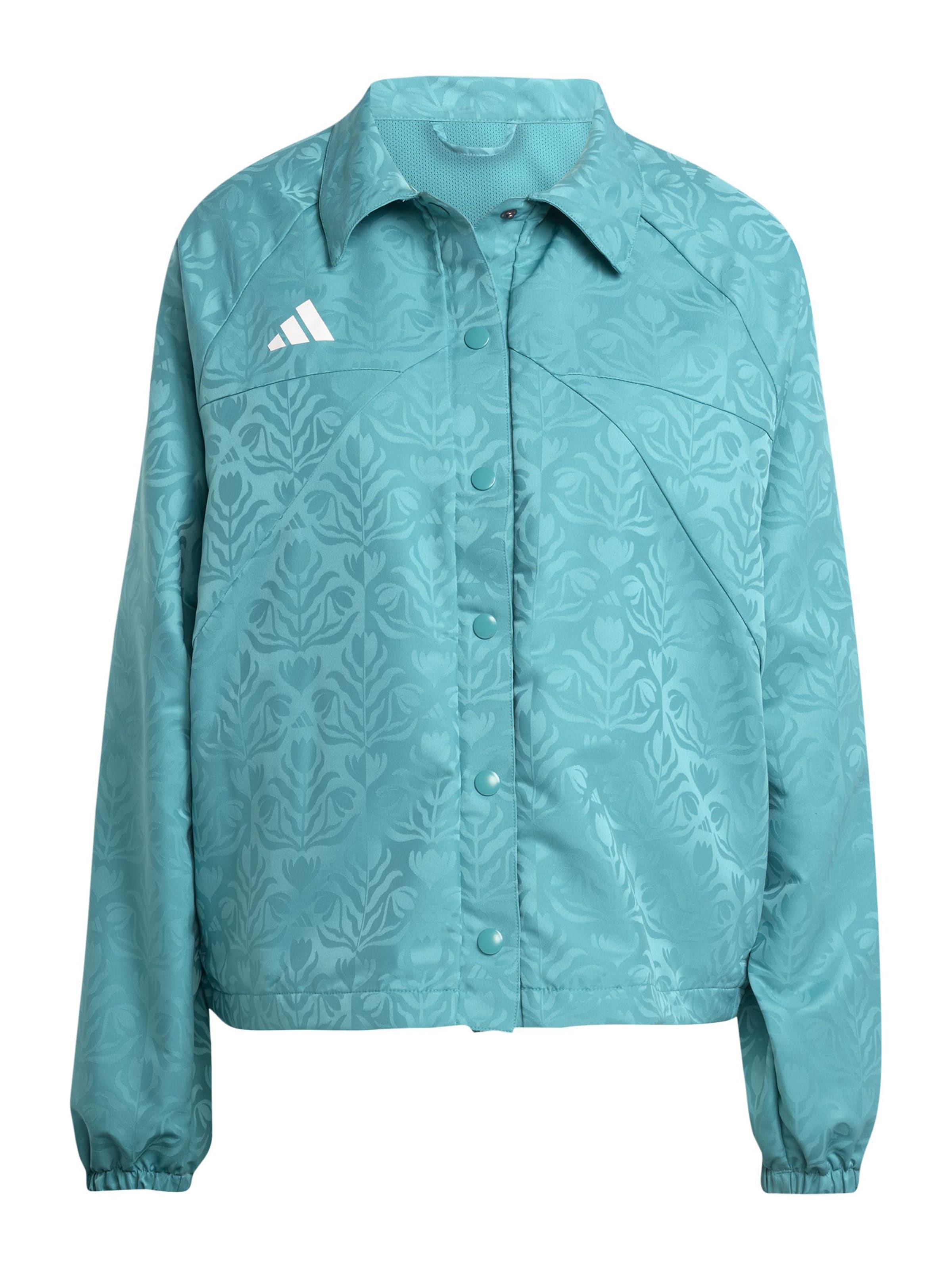 ADIDAS SPORTSWEAR - Casaco deportivo 'TIRO' em verde: frente