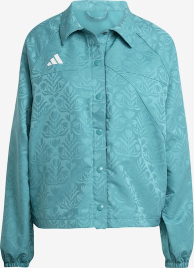 ADIDAS SPORTSWEAR Urheilutakki 'TIRO' värissä turkoosi / valkoinen, Tuotenäkymä