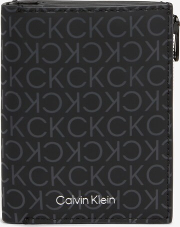 Porte-monnaies Calvin Klein en noir : devant