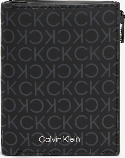Calvin Klein Lommebok i grå / svart / hvit, Produktvisning