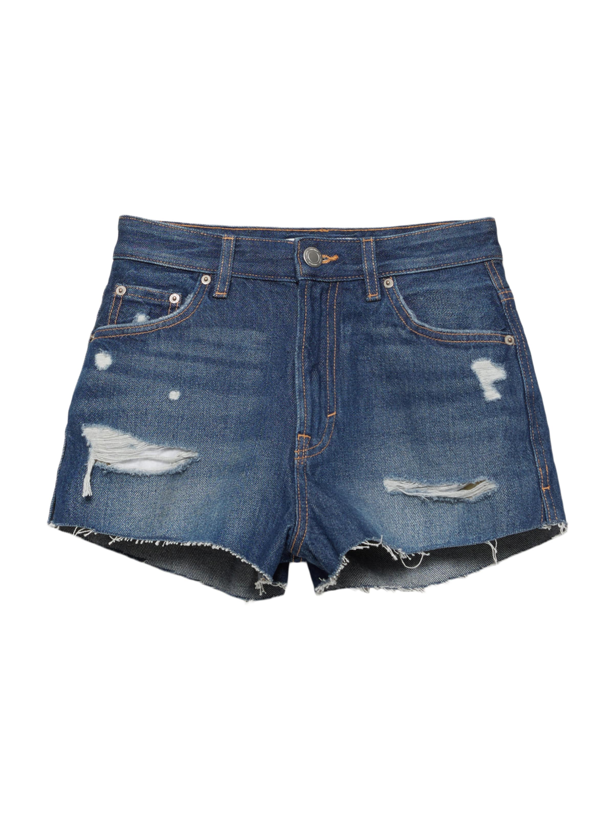 Pull&Bear Shorts in Blau: Vorderseite