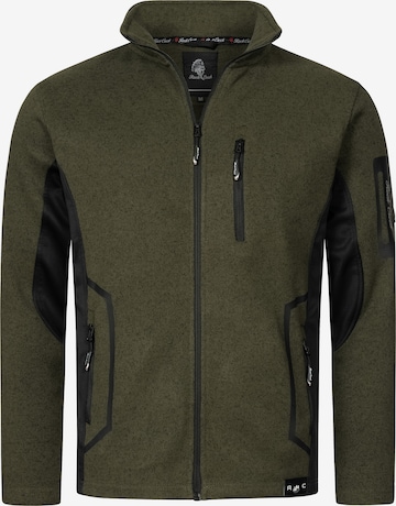 Rock Creek Fleecejacke in Grün: Vorderseite
