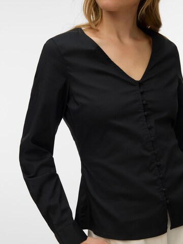 Camicia da donna 'AWALVA' di VERO MODA in nero