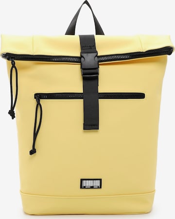 Emily & Noah Backpack 'Kairo' in Yellow: front