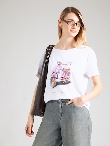 EINSTEIN & NEWTON Tričko 'Scooter' - Biela: predná strana