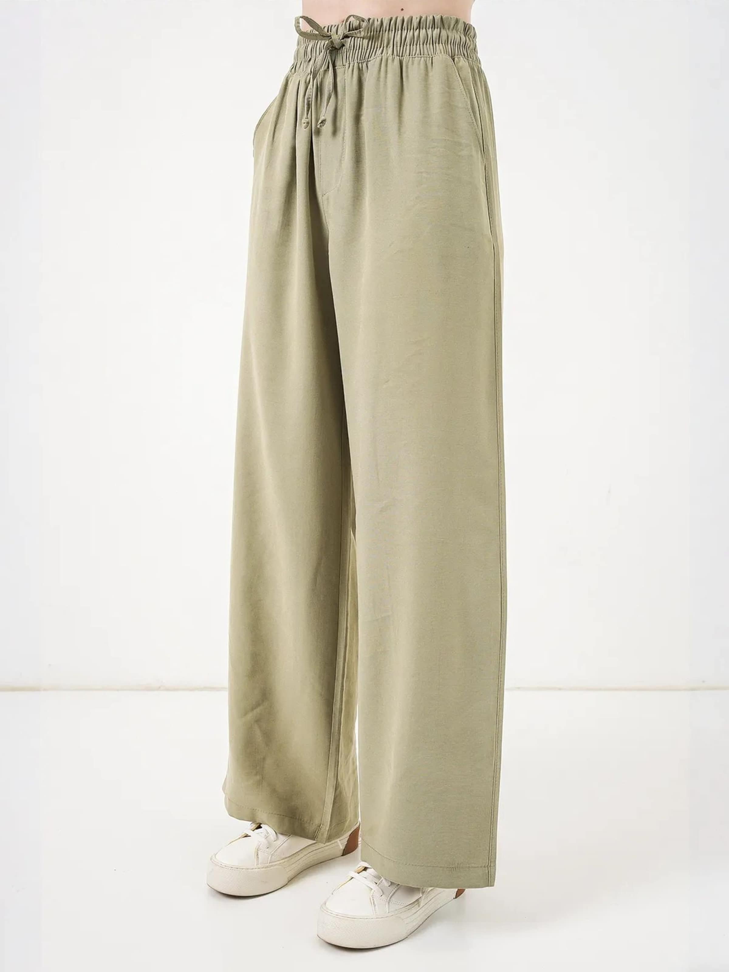 Bigdart Wide leg Trousers in Green