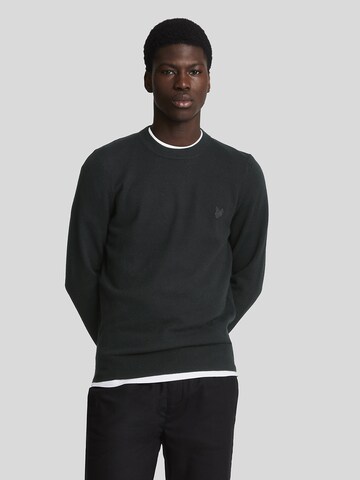 Lyle & Scott Trui in Zwart: voorkant