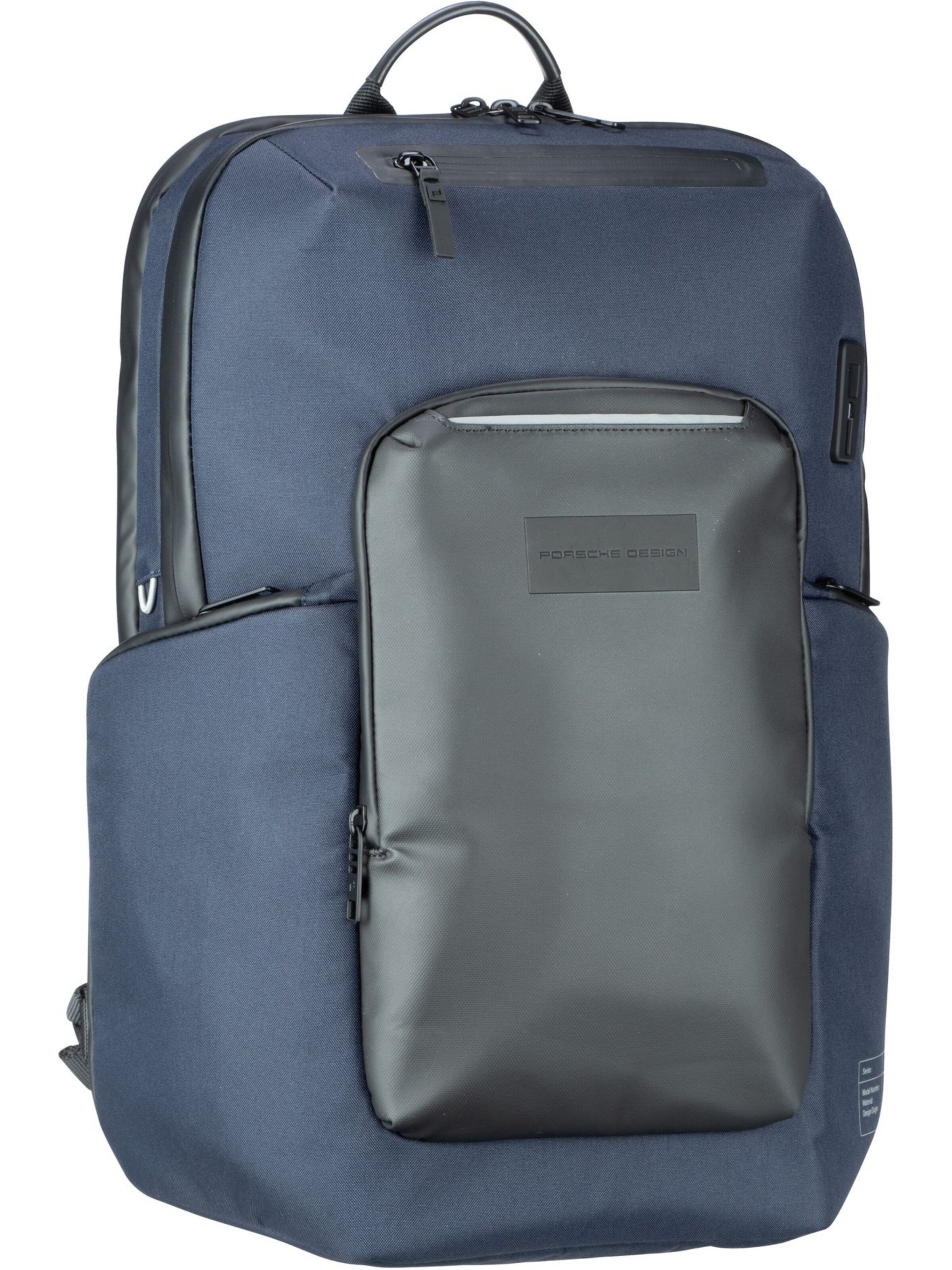 Porsche Design Rucksack 'Urban Eco M2' in Blau: Vorderseite