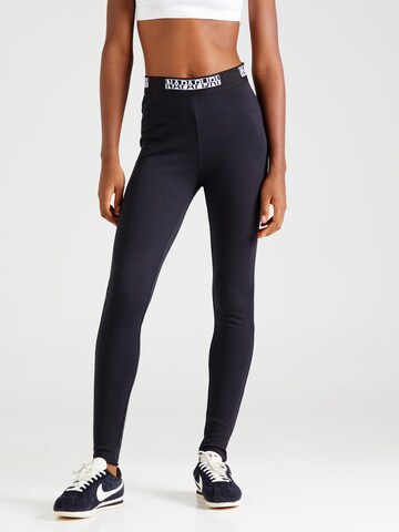 NAPAPIJRI Skinny Leggings in Black: front