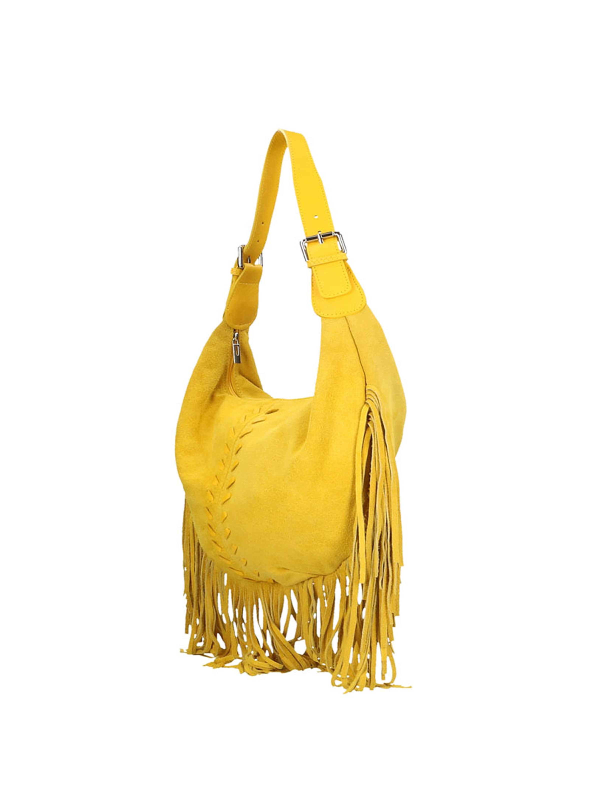 Gave Lux Schoudertas in Geel: voorkant