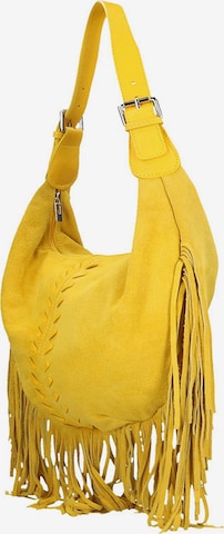 Gave Lux Schultertasche in Gelb: Vorderseite