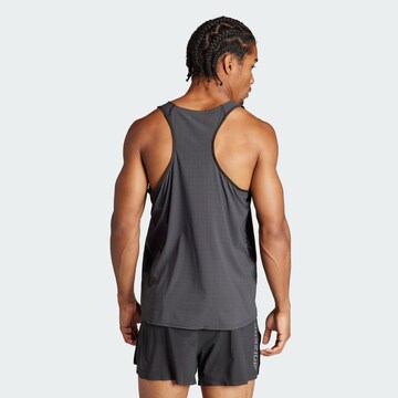 T-Shirt fonctionnel 'Adizero' ADIDAS PERFORMANCE en gris