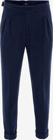 Regular Pantalon à pince Antioch en bleu : devant