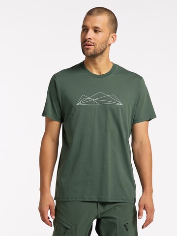 Haglöfs Performance Shirt 'Camp' in Green: front