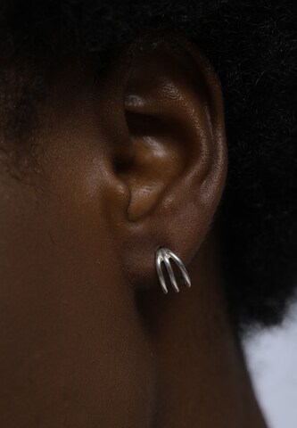 Boucles d'oreilles ELLI en argent : devant