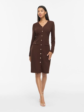 VILA Dress 'VICLARA' in Brown