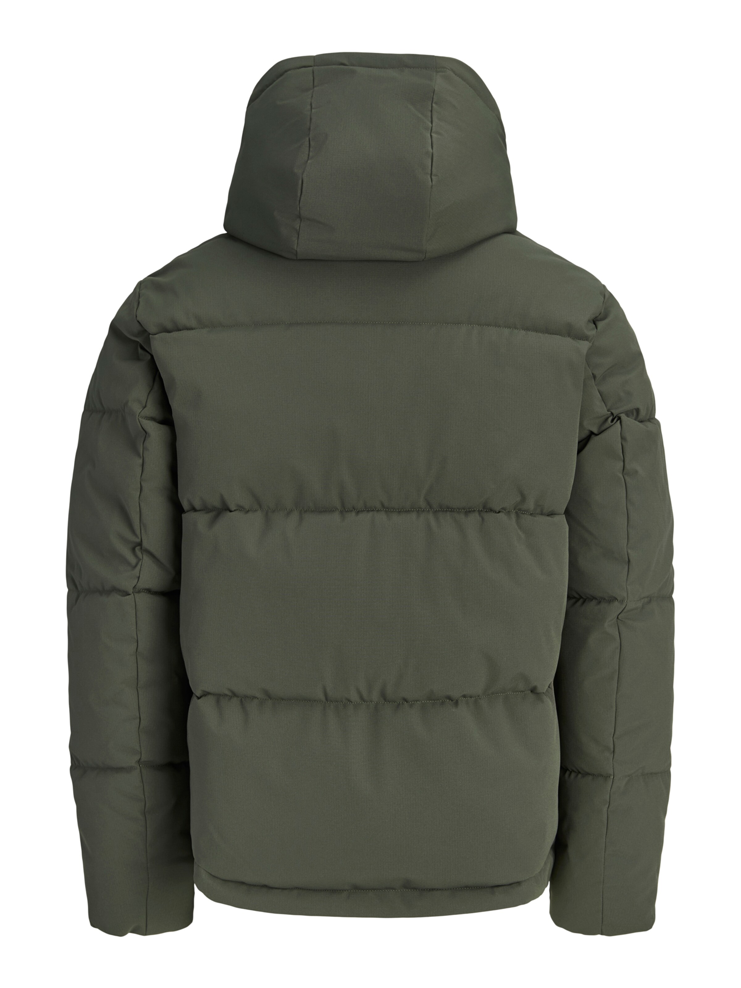Jack & Jones Plus Zimná bunda 'JJGALAXY' - Zelená