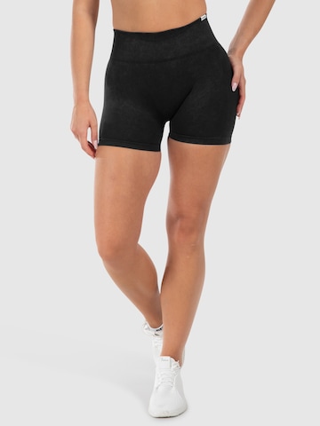 Smilodox Skinny Leggings ' Kalea ' in Zwart: voorkant