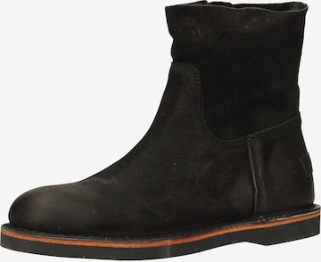 SHABBIES AMSTERDAM Ankle Boots in Black: front