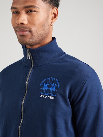 La Martina Sweatjacke in Blau